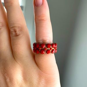 Red Stone Ring
